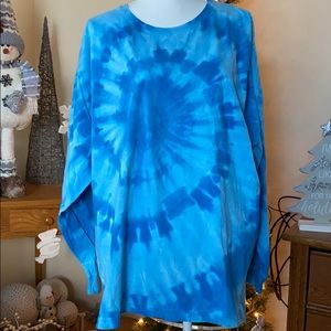 Tie Dye blue tshirt
